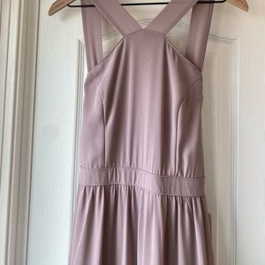 LULUs - Air of Romance Taupe Maxi Dress